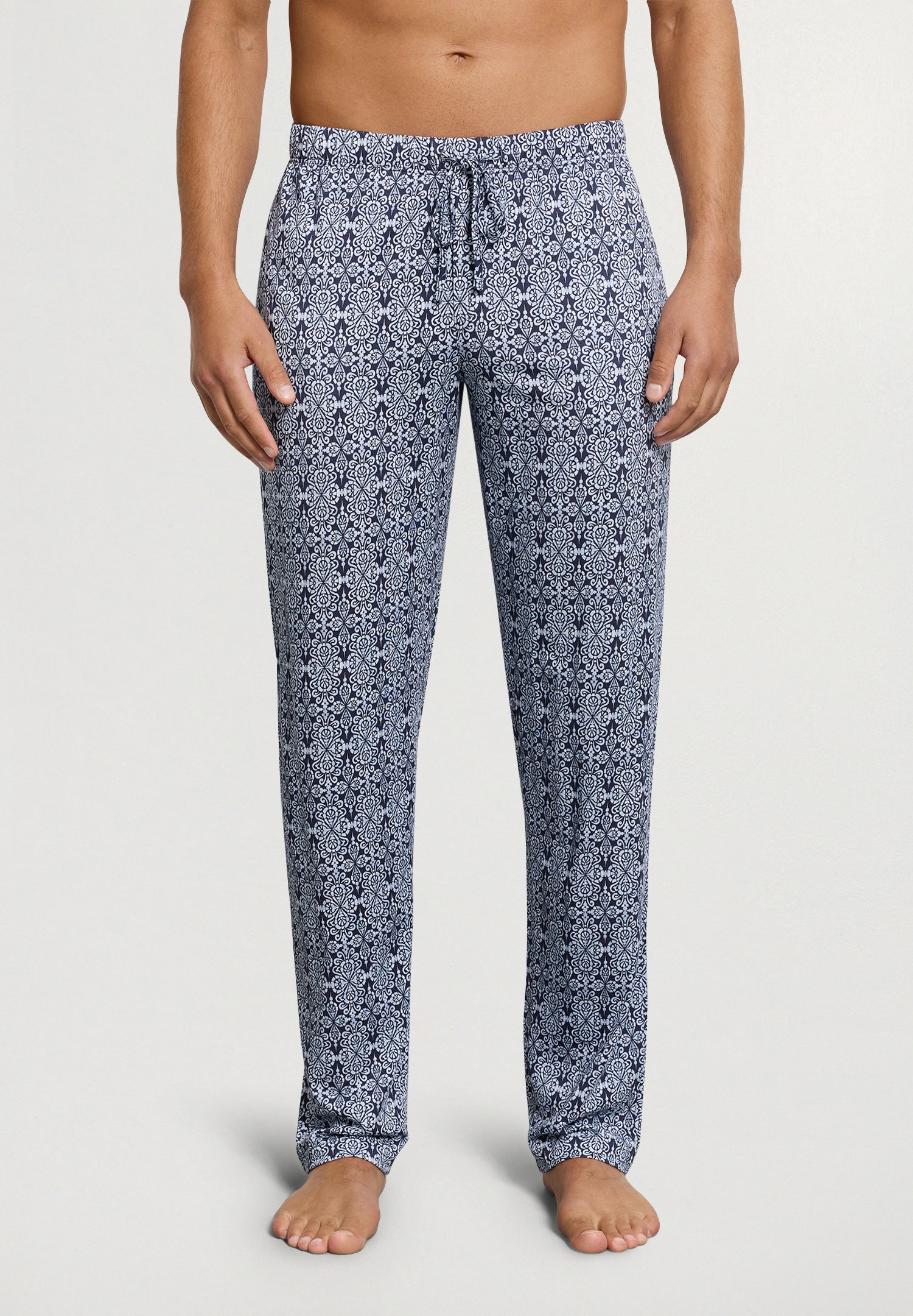 Night And Day Cotton Drawstring Pants | Heritage Tiles 75757-3104