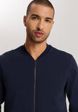 Natural Living Organic Cotton Zip-Up Sweatshirt | Deep Navy 75774-1610