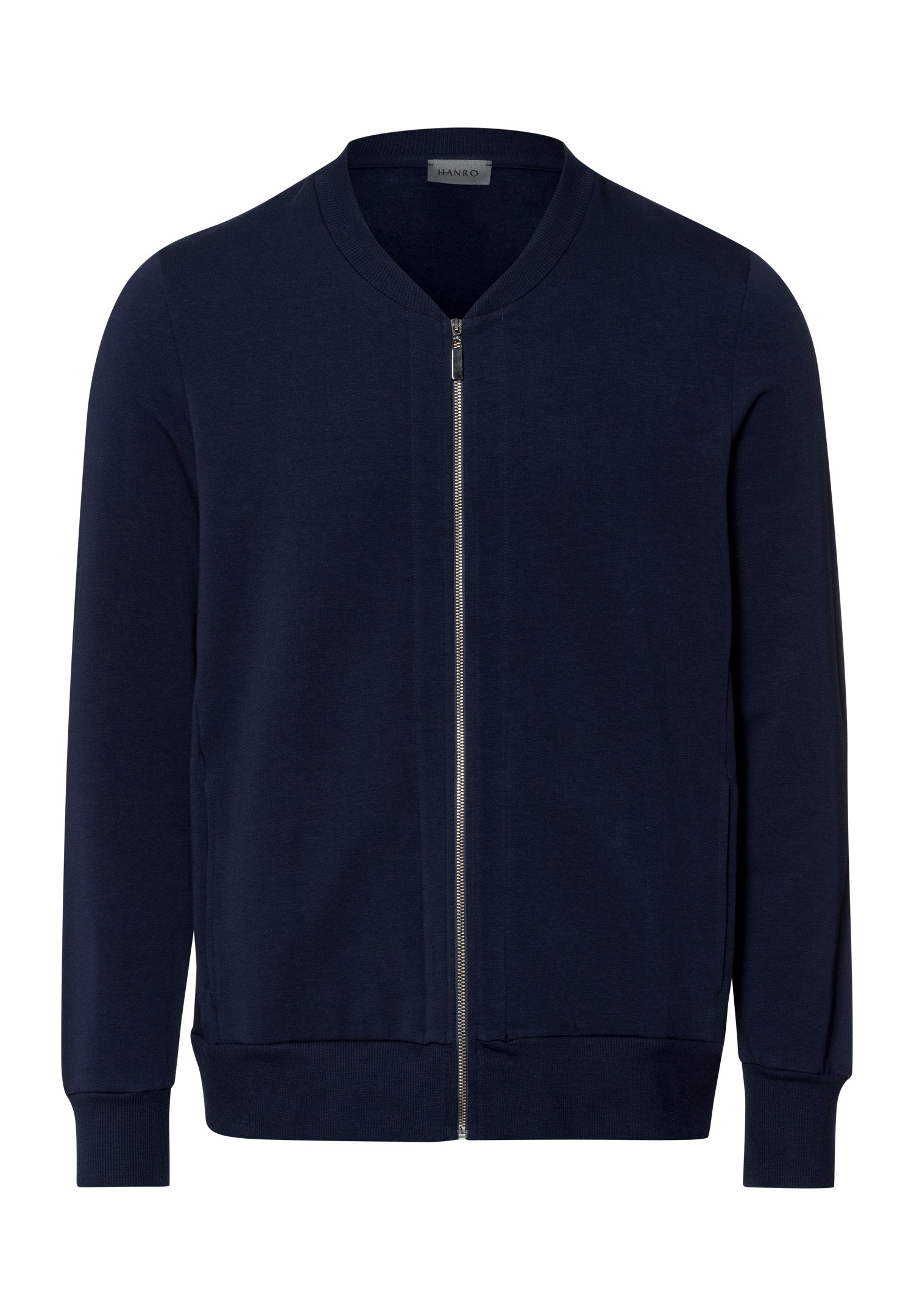 Natural Living Organic Cotton Zip-Up Sweatshirt | Deep Navy 75774-1610