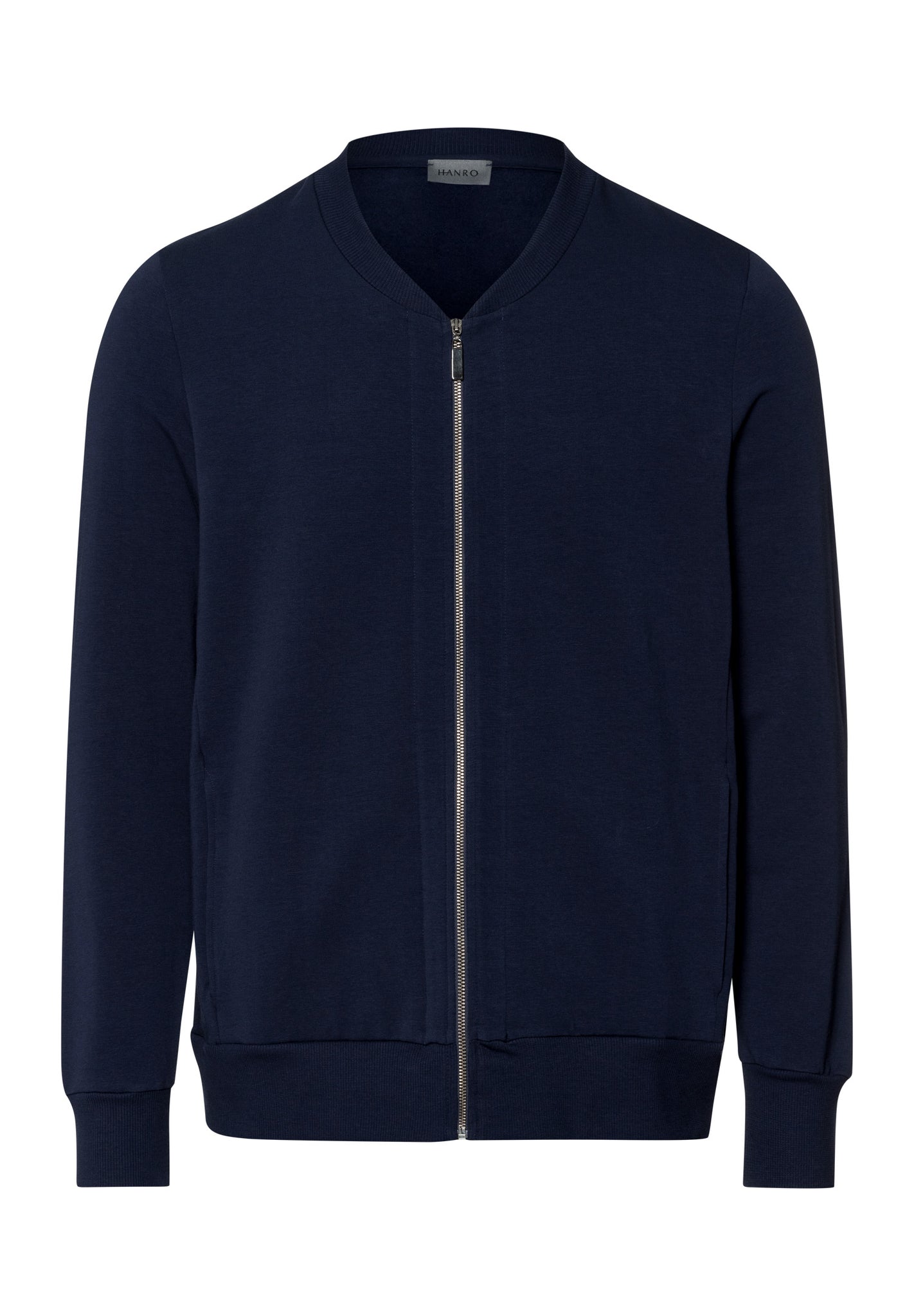 Natural Living Organic Cotton Zip-Up Sweatshirt | Deep Navy 75774-1610