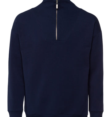 Natural Living Organic Cotton French Terry Sweatshirt | Deep Navy 75775-1610