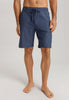 Loungy Summer Organic Cotton Drawsting Shorts | Vintage Indigo 75784-2617
