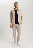 Cozy Living Organic Cotton Soft Jersey Pants | Camel Melange 75817-2895