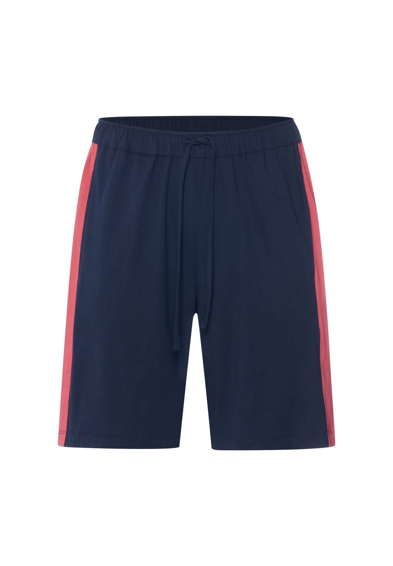 Night And Day Cotton Drawstring Shorts | Deep Navy/Garnet Rose 75824-2628