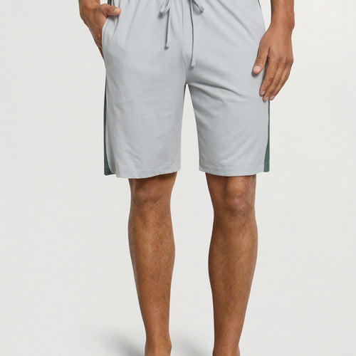 Night And Day Cotton Drawstring Shorts | Skyline Gray 75824-2679