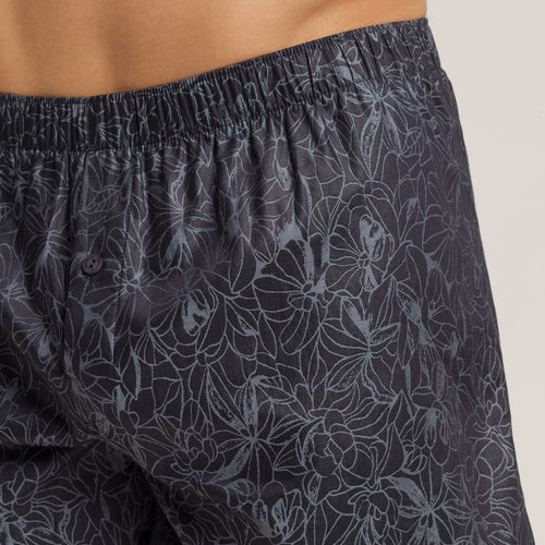 Selection Satin Cotton Boxers | Nightshade Woven 75837-3038