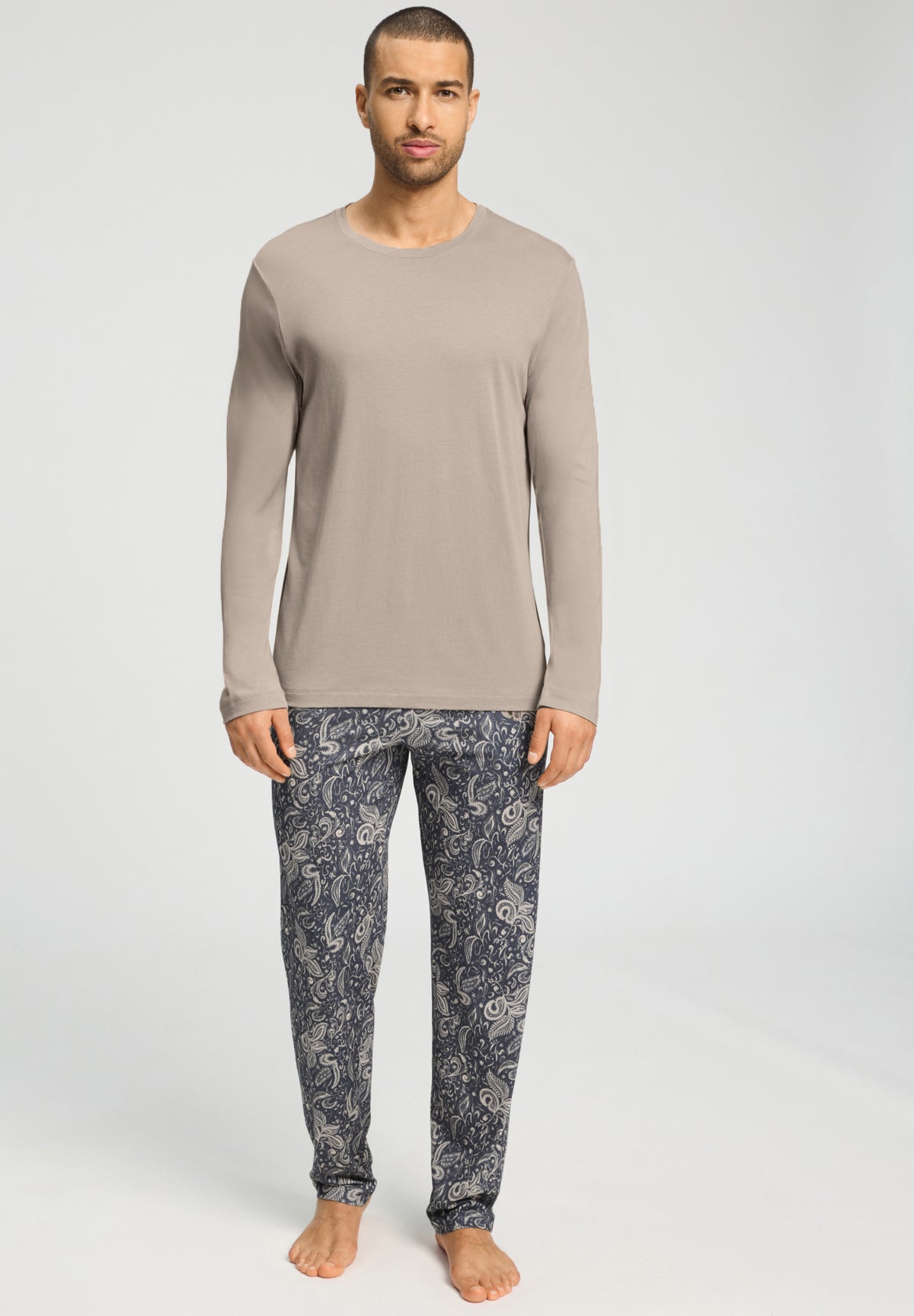 Night And Day L/Slv Pajama Crew Neck | Midnight Dream 75844-3119