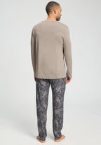 Night And Day L/Slv Pajama Crew Neck | Midnight Dream 75844-3119
