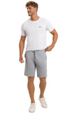 75853 Living Shirts S/Slv Shirt With Hanro Embroidery - 101 White