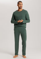 Smart Sleep Organic Cotton Long Pajama Set | Herbal Tea 75856-2741