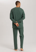 Smart Sleep Organic Cotton Long Pajama Set | Herbal Tea 75856-2741