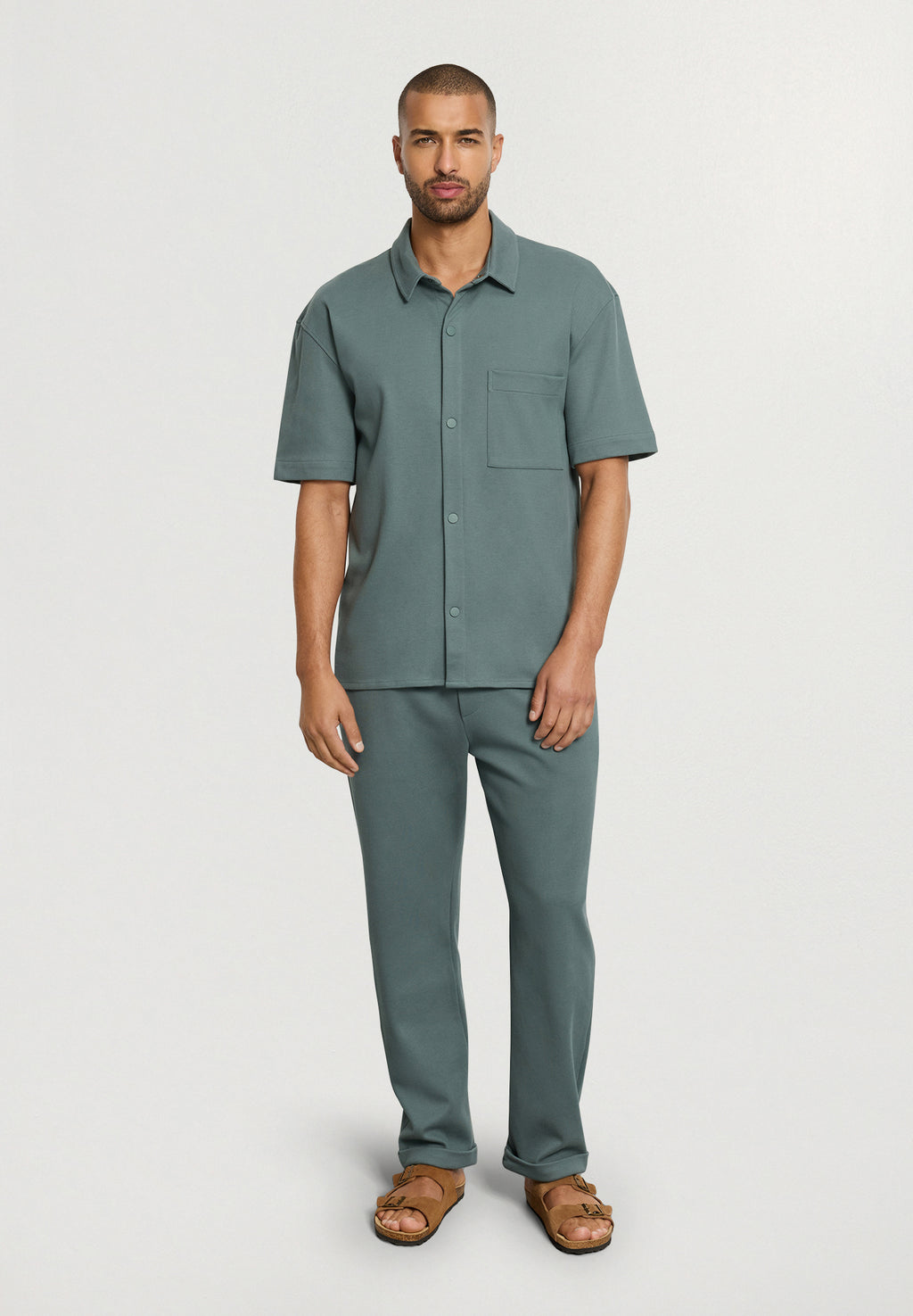 Travelwear Cardigan | Studio Green 75864-2739