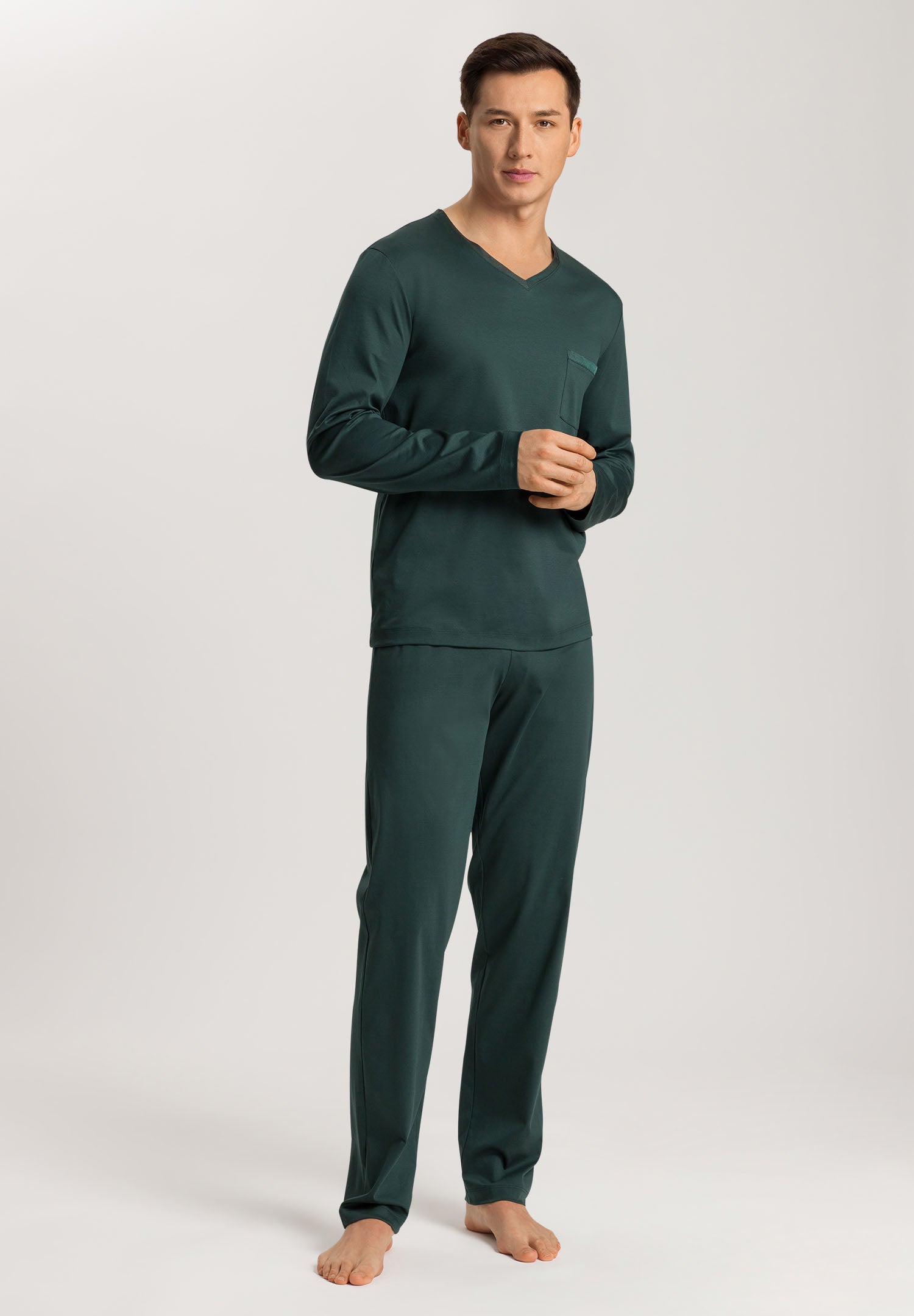 75876 Night Selection Long Sleeve Pajama Set - 2743 Laurel