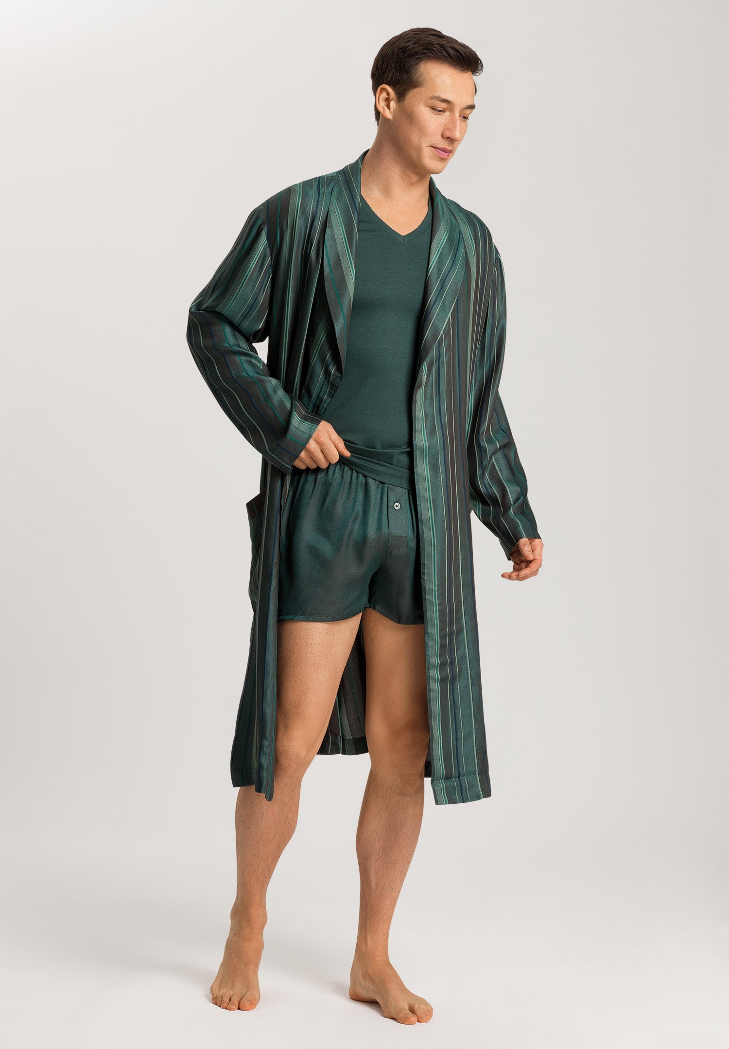 75879 Selection Robe - 2864 Laurel Stripe