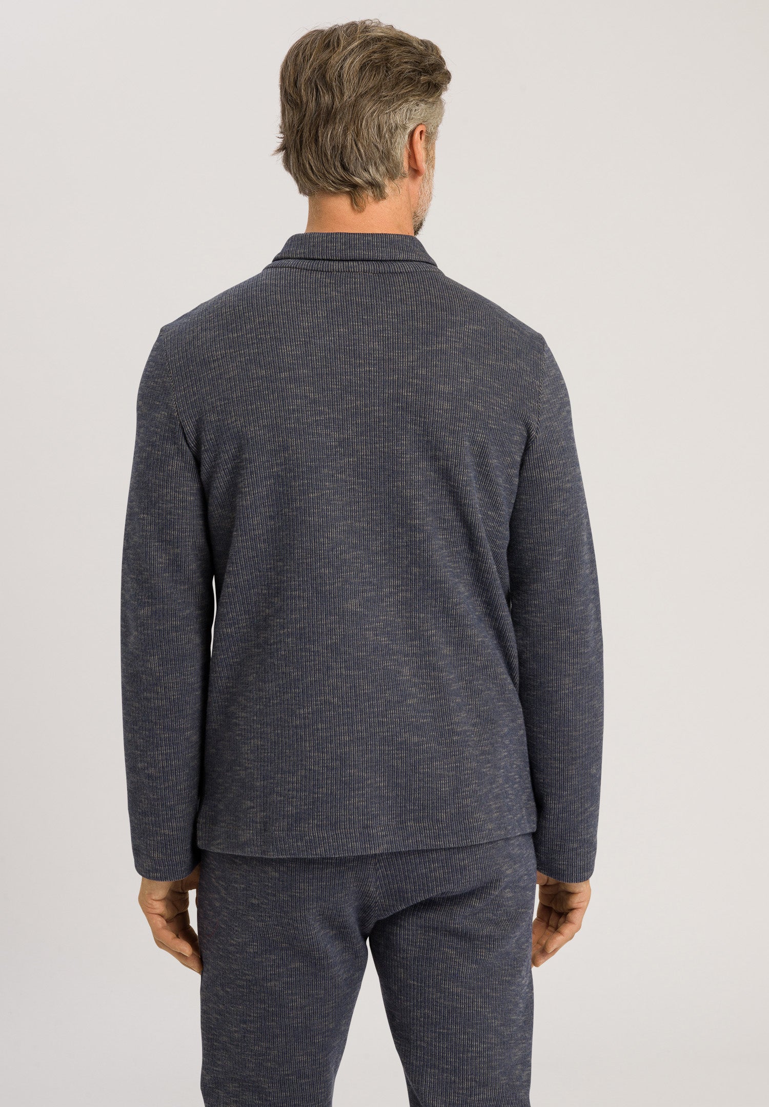 75890 Smartwear Jacket - 2398 Blue Striped Melange