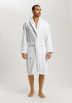 Robe Selection Plush Cotton Terry Velour Robe | White 75925-101