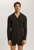 Casuals Notch Collar Button Front Shirt | Earthy Ink Melange 75991-3044