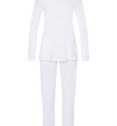 76107 Paola Long Sleeve Pajama Set - 101 White