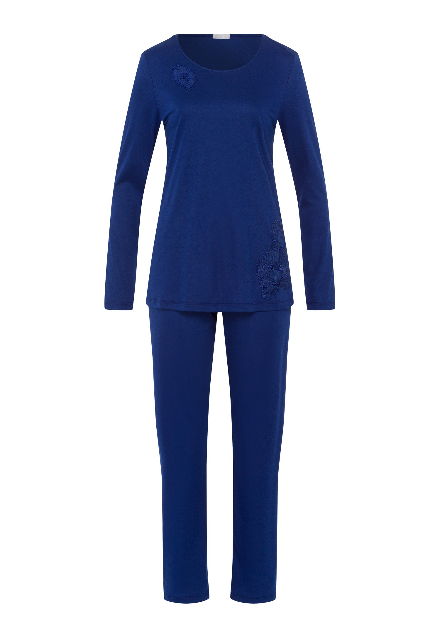 76107 Paola Long Sleeve Pajama Set - 1662 Space Blue