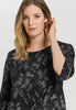 76160 Lilova Woven 3/4 Sleeve Shirt - 2987 Mystic Shadow
