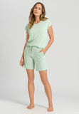 76238 Natural Elegance Shorts - 2374 Pistachio Melange