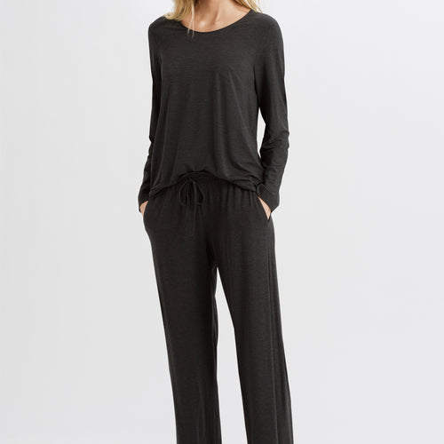 76239 Natural Elegance Long Pants - 996 Caviar