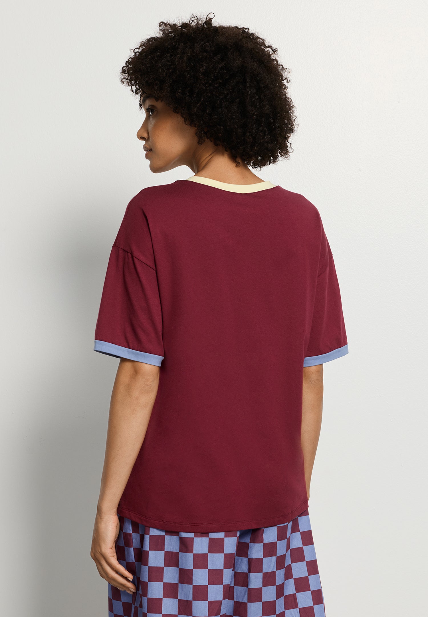 Arthur Arbesser X Hanro Color-Block Cotton T-Shirt | Primitivo 76306-2428