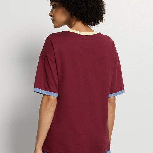 Arthur Arbesser X Hanro Color-Block Cotton T-Shirt | Primitivo 76306-2428