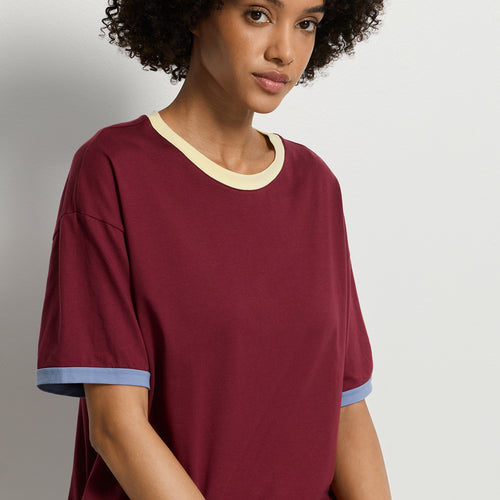 Arthur Arbesser X Hanro Color-Block Cotton T-Shirt | Primitivo 76306-2428