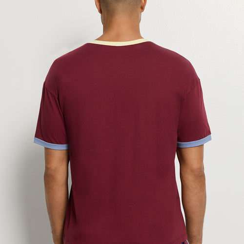 Arthur Arbesser X Hanro Color-Block Cotton T-Shirt | Primitivo 76306-2428