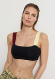 Arthur Arbesser X Hanro Color-Block Crop Top | Black Beauty 76325-2199