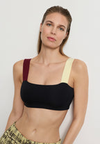 Arthur Arbesser X Hanro Color-Block Crop Top | Black Beauty 76325-2199