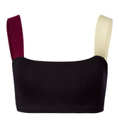 Arthur Arbesser X Hanro Color-Block Crop Top | Black Beauty 76325-2199