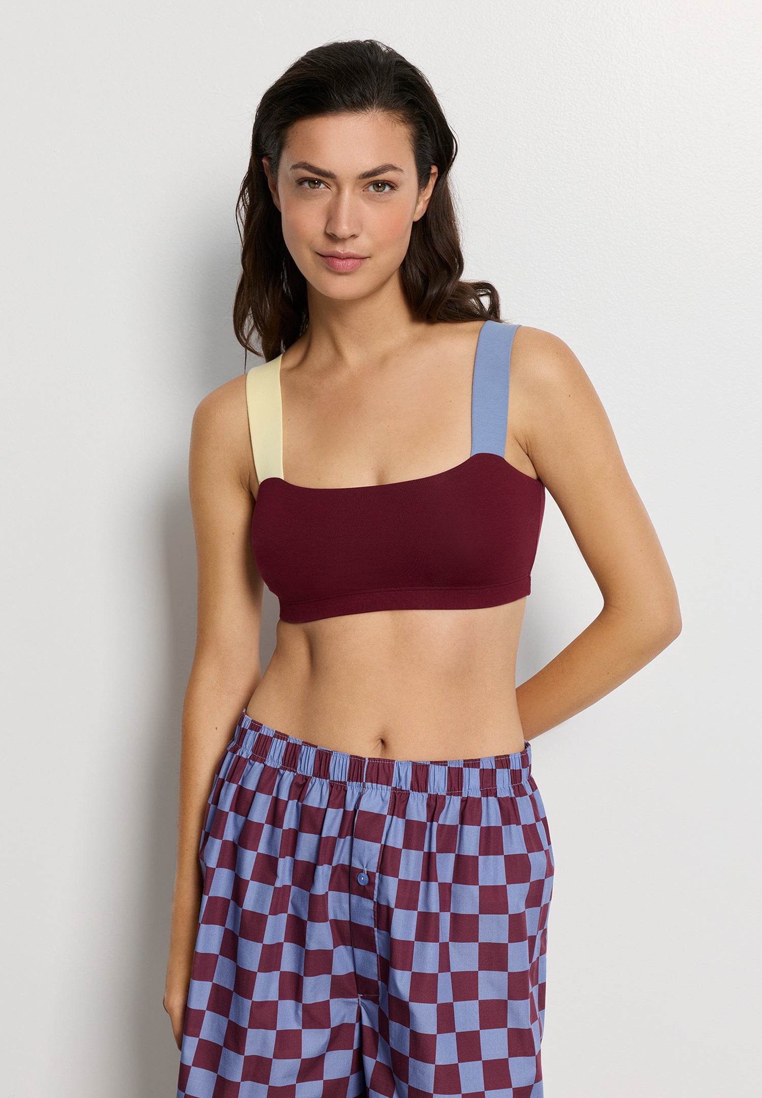 Arthur Arbesser X Hanro Color-Block Crop Top | Primitivo 76325-2428
