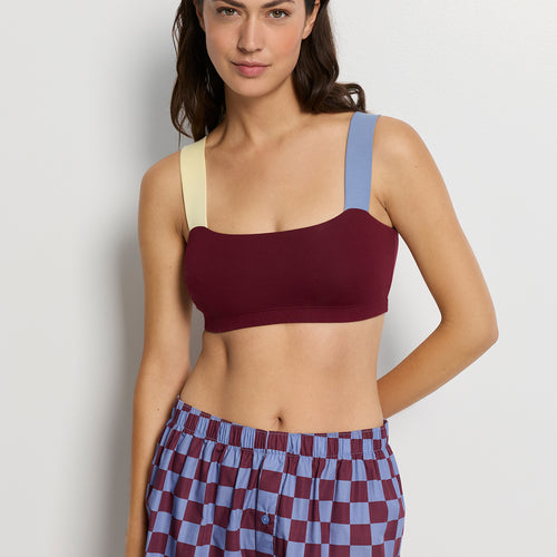 Arthur Arbesser X Hanro Color-Block Crop Top | Primitivo 76325-2428