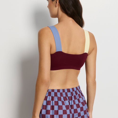 Arthur Arbesser X Hanro Color-Block Crop Top | Primitivo 76325-2428