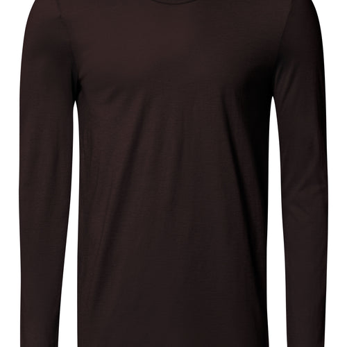 Arthur Arbesser X Hanro Crew Neck Cotton Top | Dark Pine 76334-2751