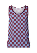 Arthur Arbesser X Hanro Tartan Tank Top | Chess Print 76342-3068