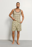 Arthur Arbesser X Hanro Tartan Tank Top | Tartan Print 76342-3069