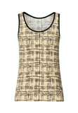 Arthur Arbesser X Hanro Tartan Tank Top | Tartan Print 76342-3069