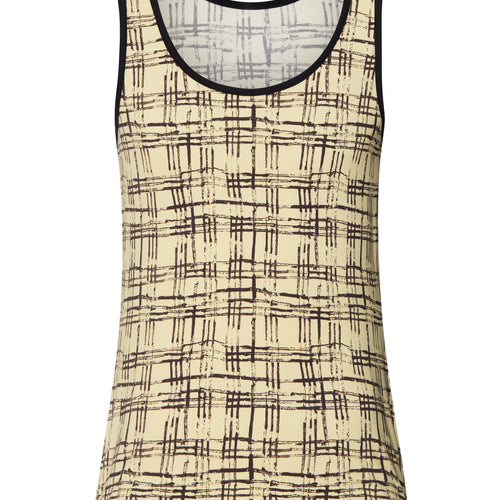 Arthur Arbesser X Hanro Tartan Tank Top | Tartan Print 76342-3069