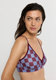 Arthur Arbesser X Hanro Tartan Crop Top | Chess Print 76348-3068
