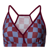 Arthur Arbesser X Hanro Tartan Crop Top | Chess Print 76348-3068