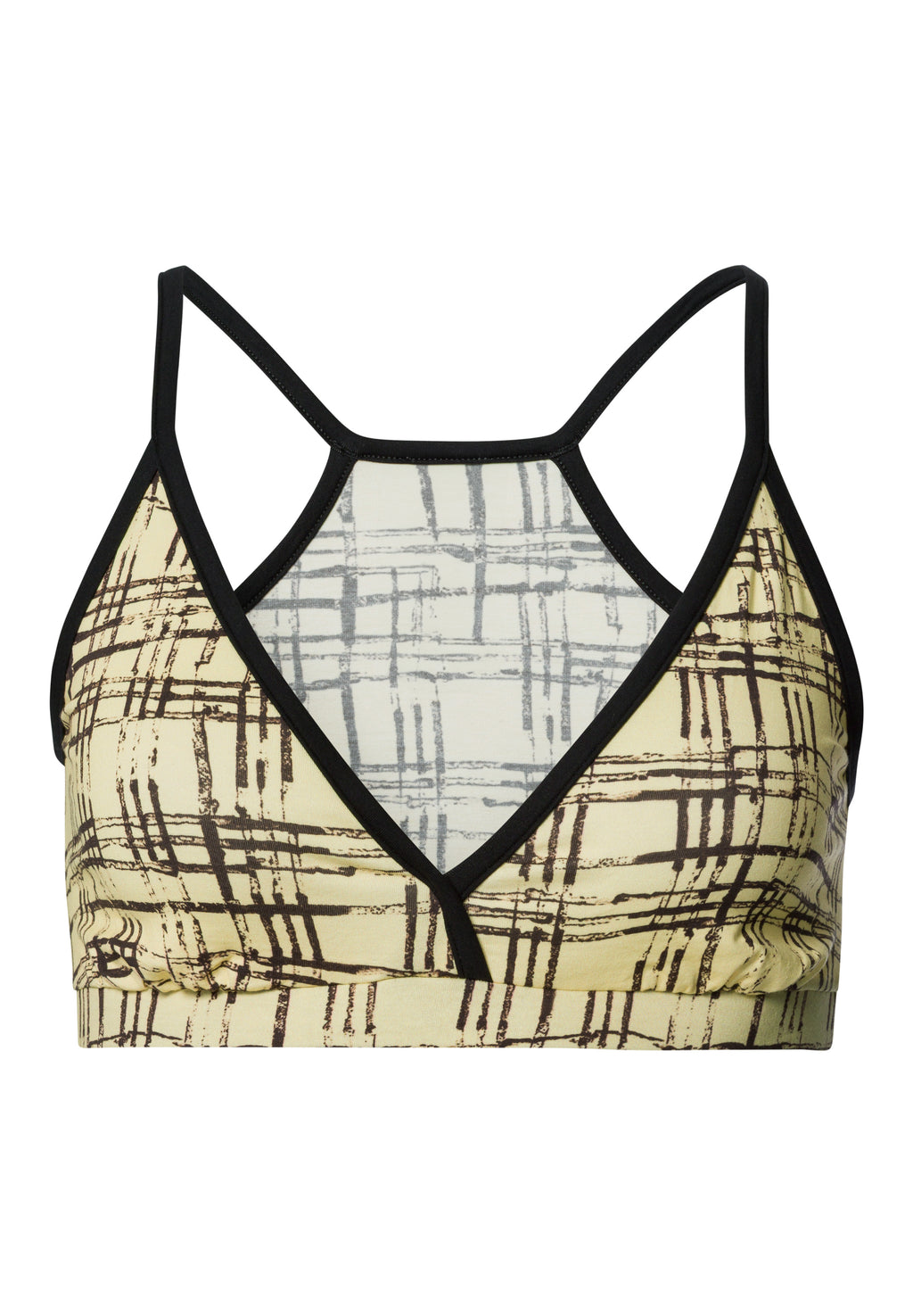 Arthur Arbesser X Hanro Tartan Crop Top | Tartan Print 76348-3069