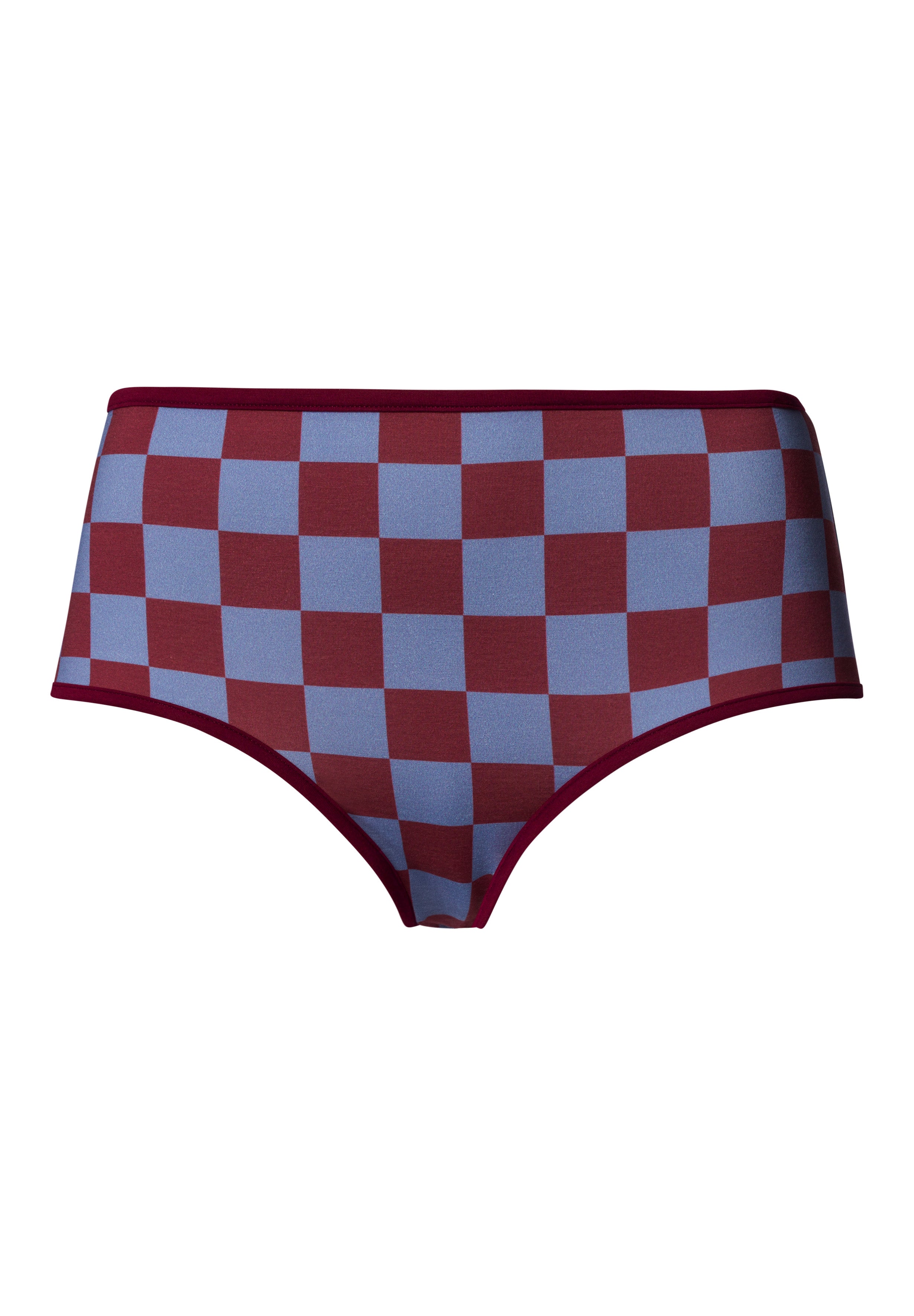 Arthur Arbesser X Hanro Tartan Full Brief | Chess Print 76359-3068