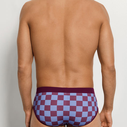 Arthur Arbesser X Hanro Checkered Brief | Chess Print 76365-3068
