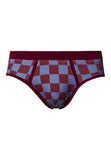 Arthur Arbesser X Hanro Checkered Brief | Chess Print 76365-3068