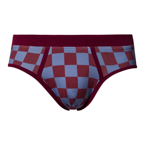 Arthur Arbesser X Hanro Checkered Brief | Chess Print 76365-3068