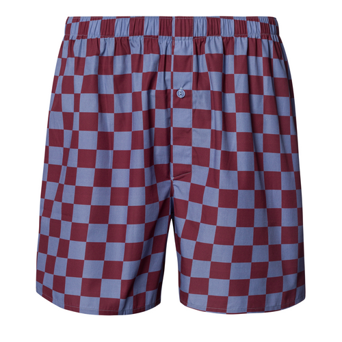Arthur Arbesser X Hanro Tartan Cotton Boxers | Chess Print 76369-3068