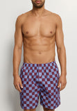 Arthur Arbesser X Hanro Tartan Cotton Boxers | Chess Print 76369-3068